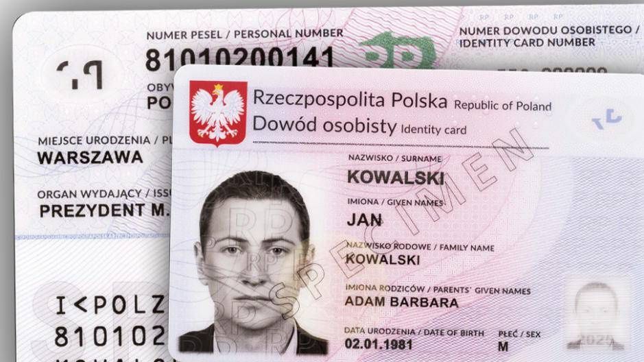 dowód osobisty tradycyjny