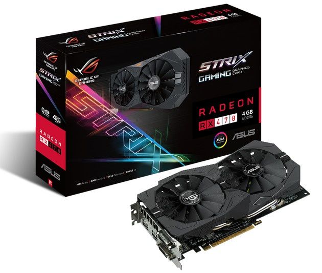 ASUS Radeon RX 470 Strix 4G karta graficzna