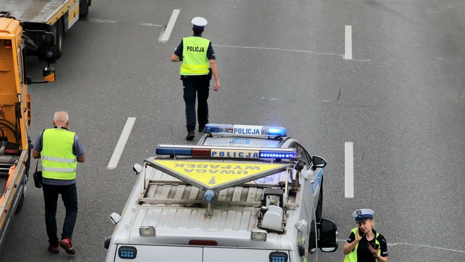 Wypadek na AOW (zdj. ilustracyjne).