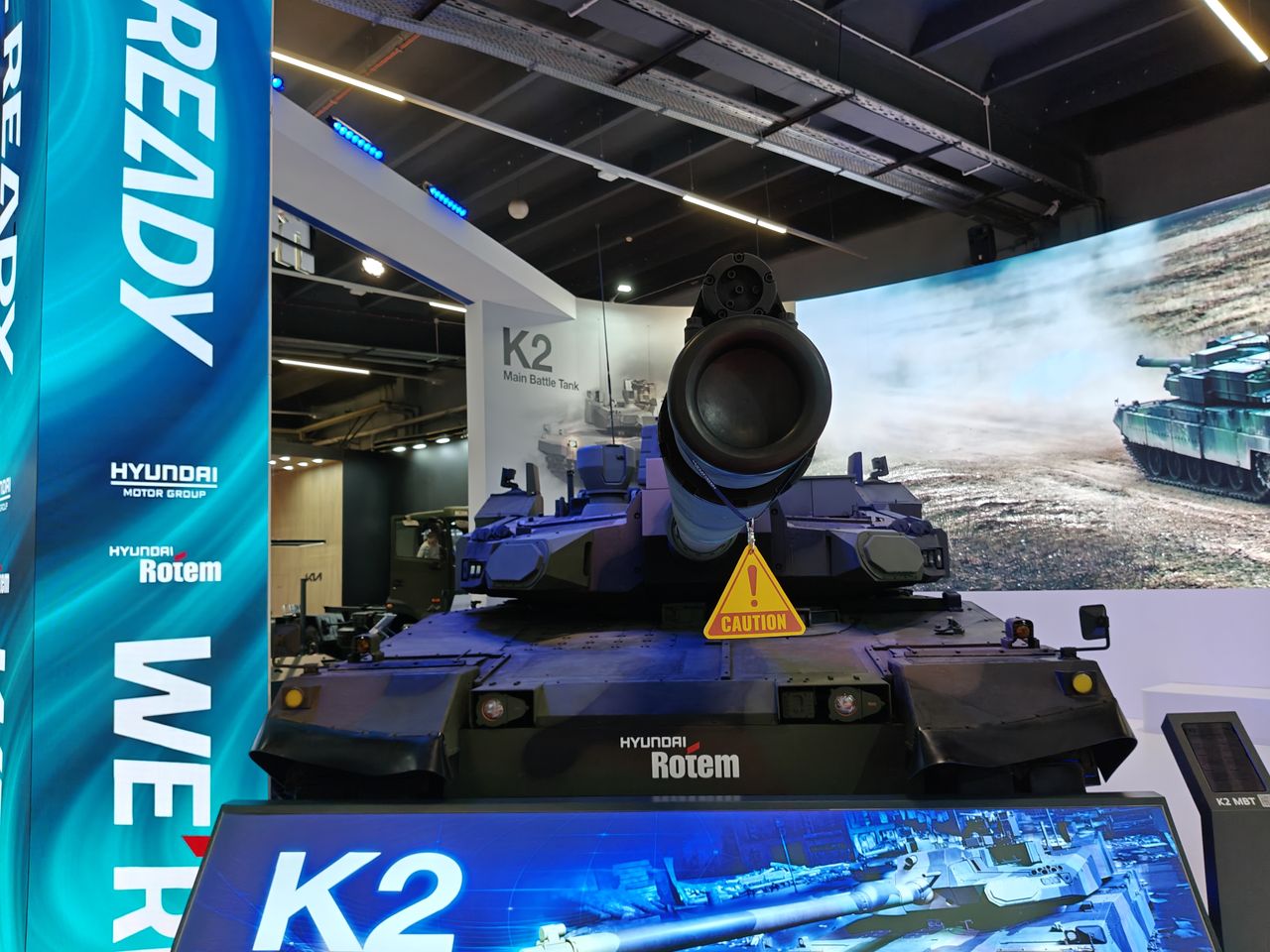 The latest K2EX tank at MSPO fair.