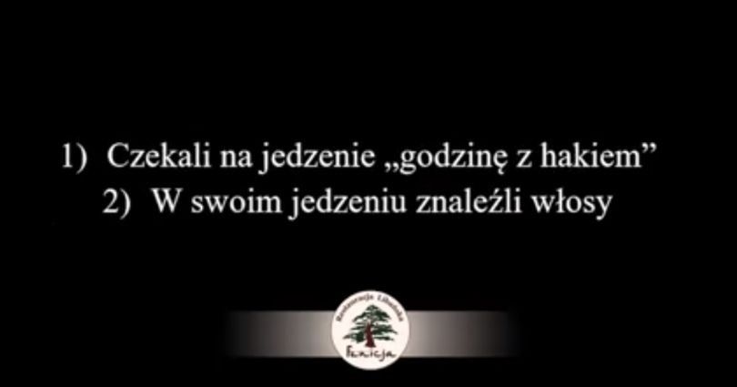 Restauracja z kuchnią libańską obnaża kulisy powstawania filmów Kamerzysty