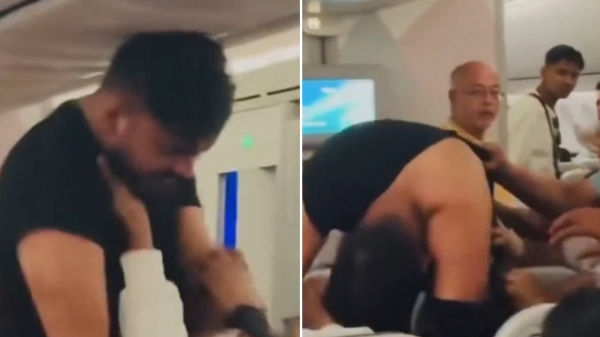 Bójka na pokładzie samolotu do Wielkiej Brytanii