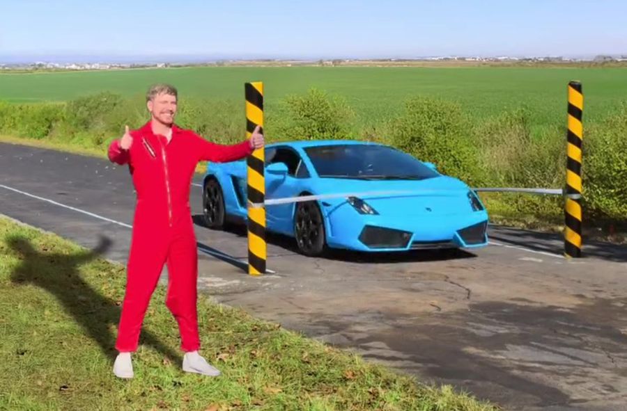 MrBeast rozbił Lamborghini?