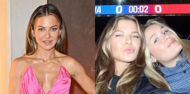 Anna Lewandowska pielęgnuje nową przyjaźń z hiszpańską WAG na meczu FC Barcelona (FOTO)