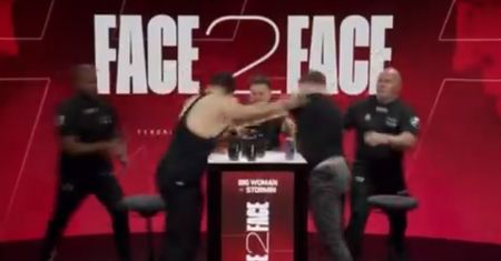 Awantura podczas programu FAME MMA. Gwiazdor uderzył klapkiem