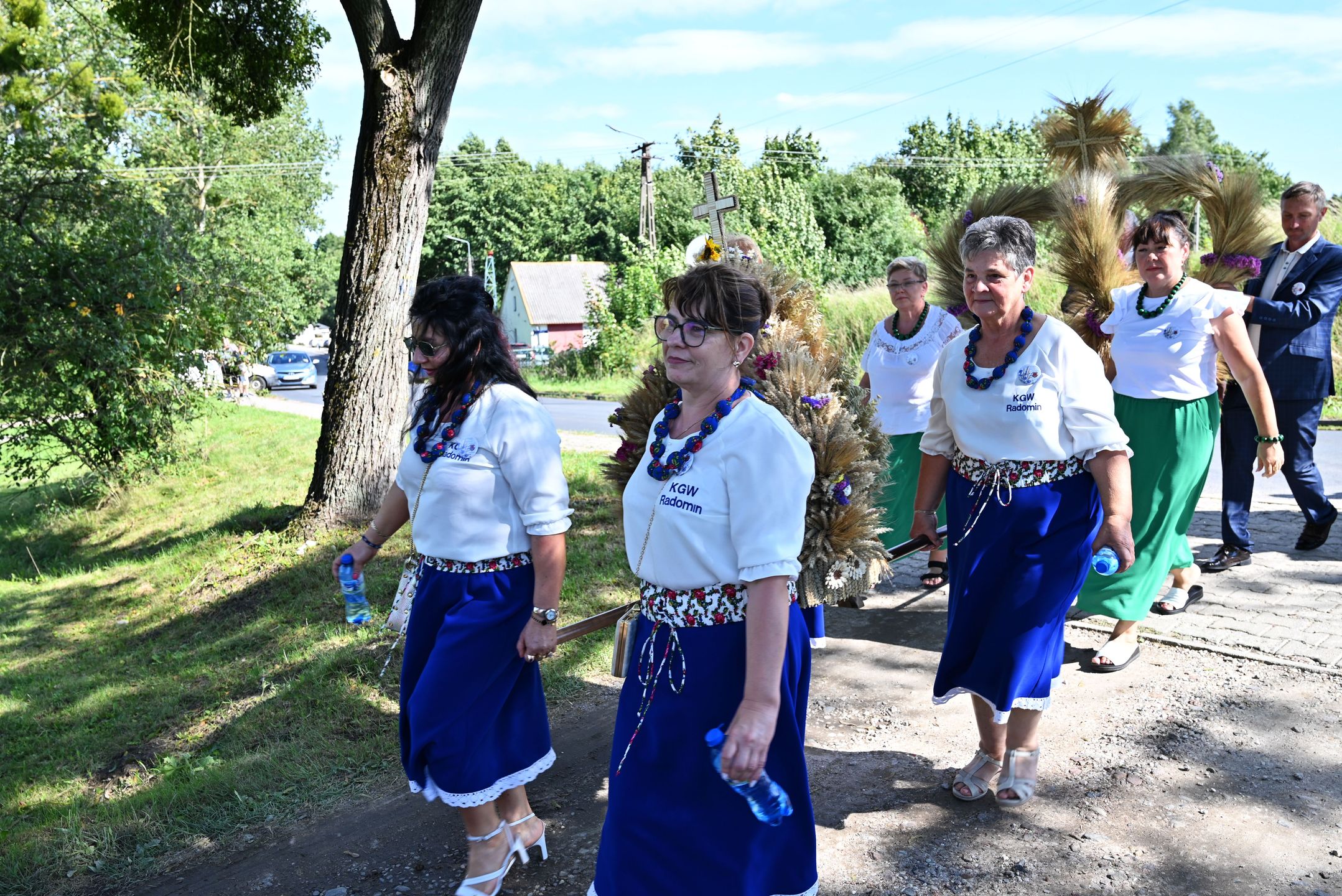 Gospodarzem dożynek gminy Radomin było Płonne