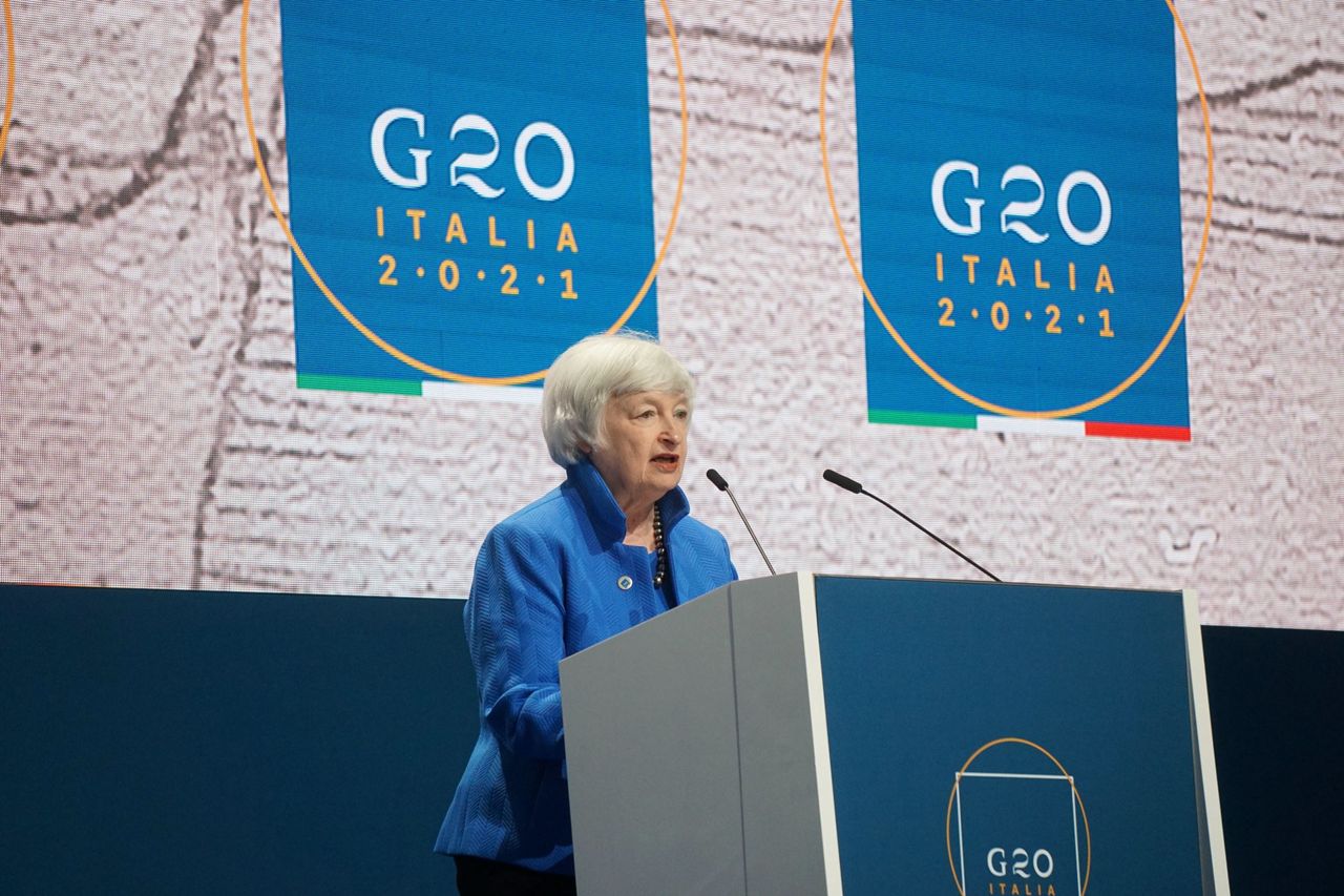 Amerykańska minister skarbu Janet Yellen ostrzega przed wpływem wariantu Delta na światową gospodarkę 