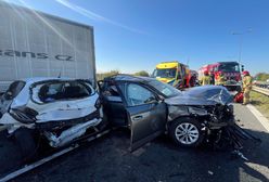 Karambol na S8 pod Oleśnicą. W szpitalu zmarła kolejna osoba