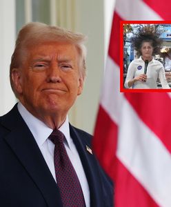 Zapytali Trumpa o astronautów. Mówił o "czuprynie" Williams