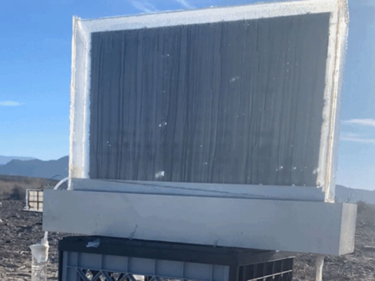 Rewolucja w pozyskiwaniu wody. To urządzenie nie potrzebuje nawet prądu