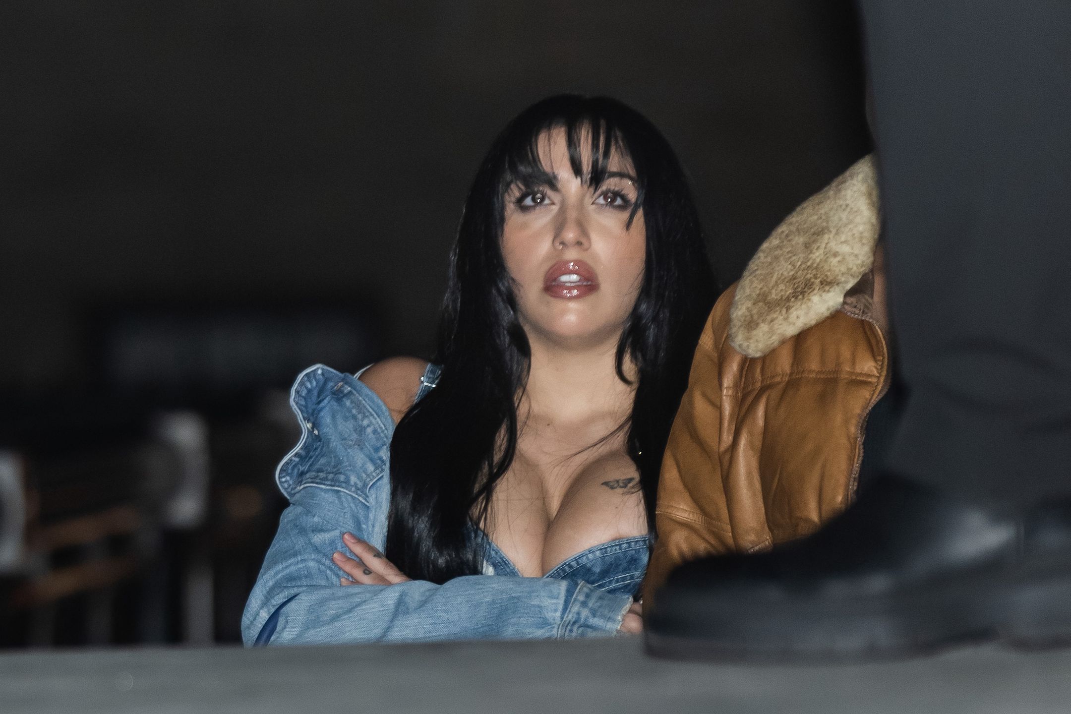Lourdes Leon próbuje dostać się na pokaz Marca Jacobsa