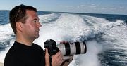 Dmitrij Miedwiediew - pierwszy fotograf Rosji