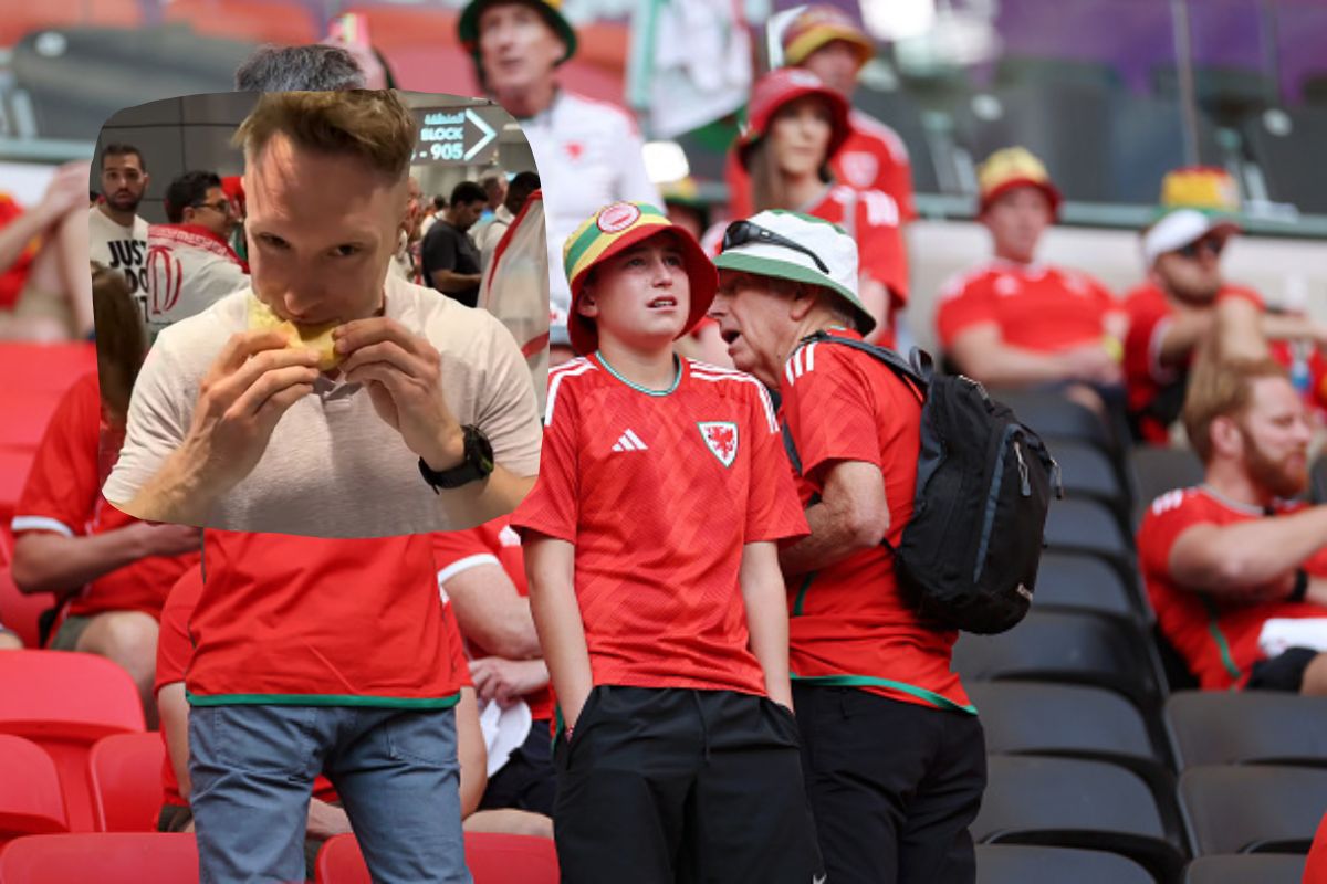 Kupił na katarskim stadionie burgera. Reakcja Polaka jednoznaczna