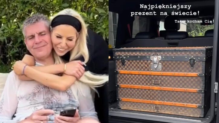 Julia Von Stein dostała od ojca 125-letni kufer Louis Vuitton