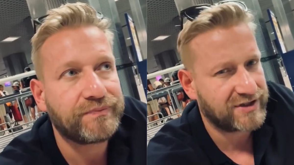 Linie lotnicze zgubiły bagaż Bartka Jędrzejaka.Wszystko opisał