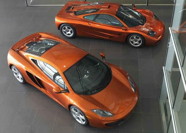 McLaren F1 i MP4-12C