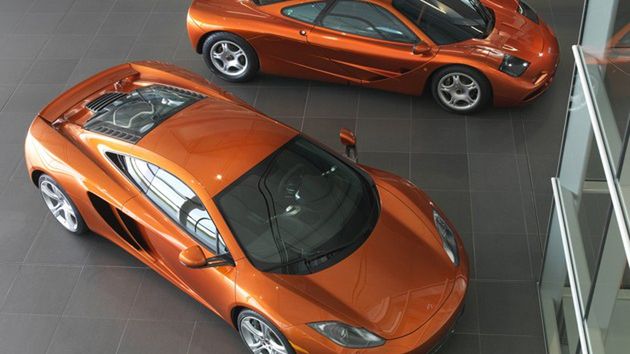 McLaren F1 i MP4-12C