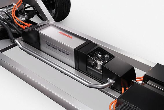 Ogniwa paliwowe w Hondzie FCX Concept 2006