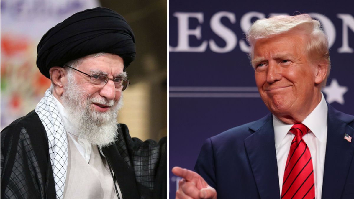 Ali Hosseini Chamenei i Donald Trump