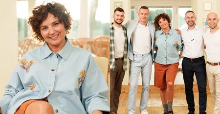 Maria Prokop pozdrawia z planu swojego NOWEGO programu w Polsacie. Widzicie w niej przyszłą gwiazdę telewizji? (ZDJĘCIA)