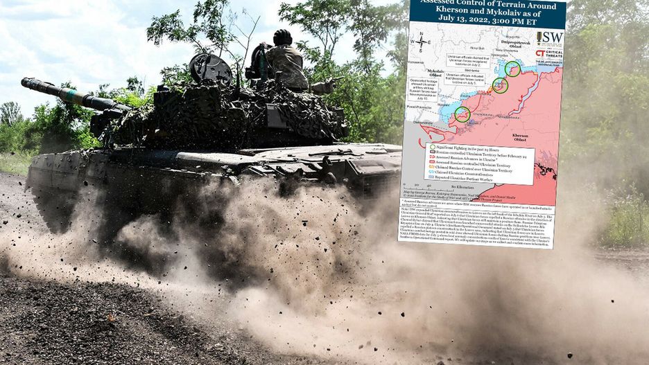 Po 140 dniach wojna w Ukrainie zrobiła się tzw. starciem pozycyjnym