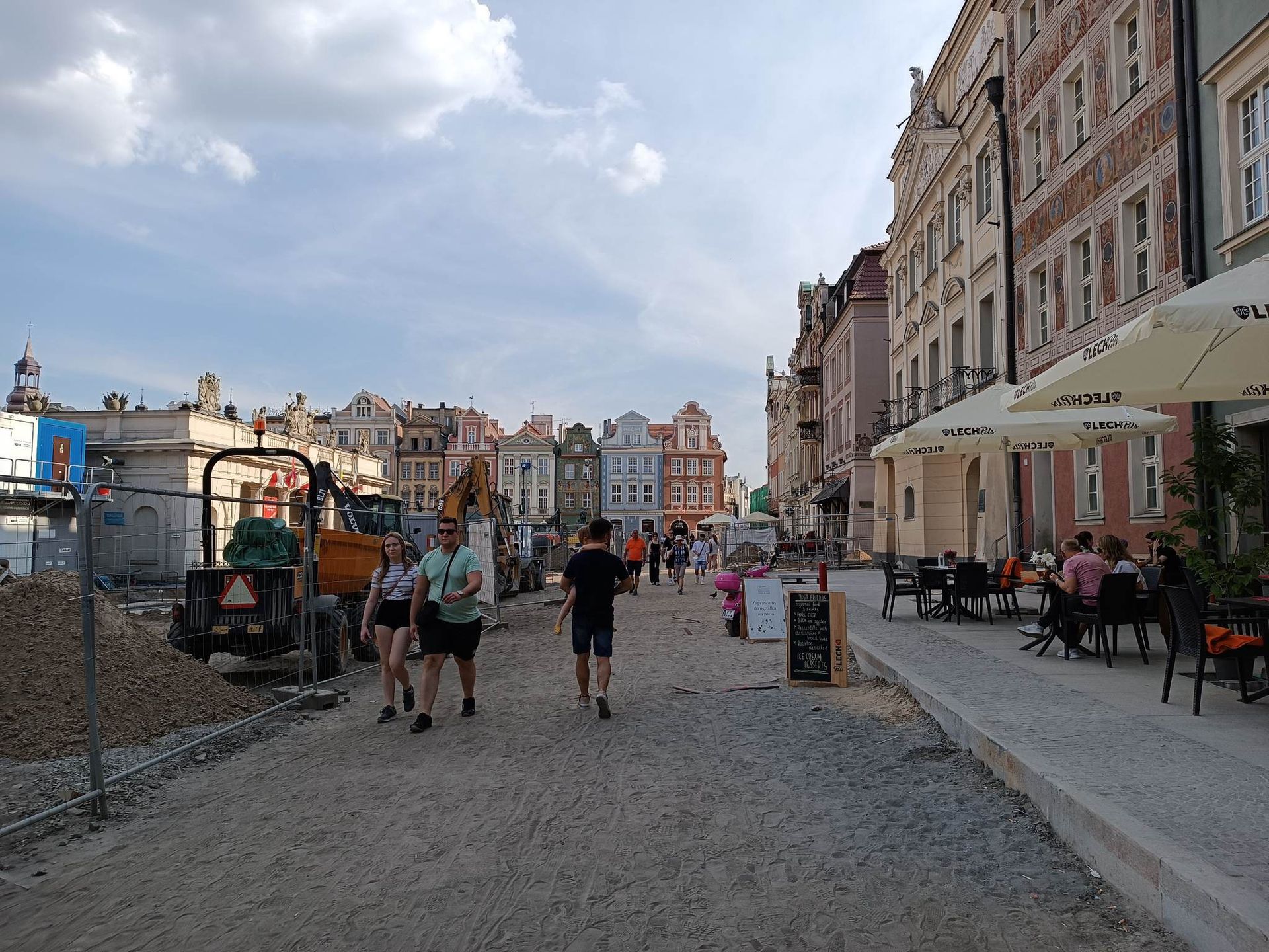 Remont Starego Rynku w Poznaniu