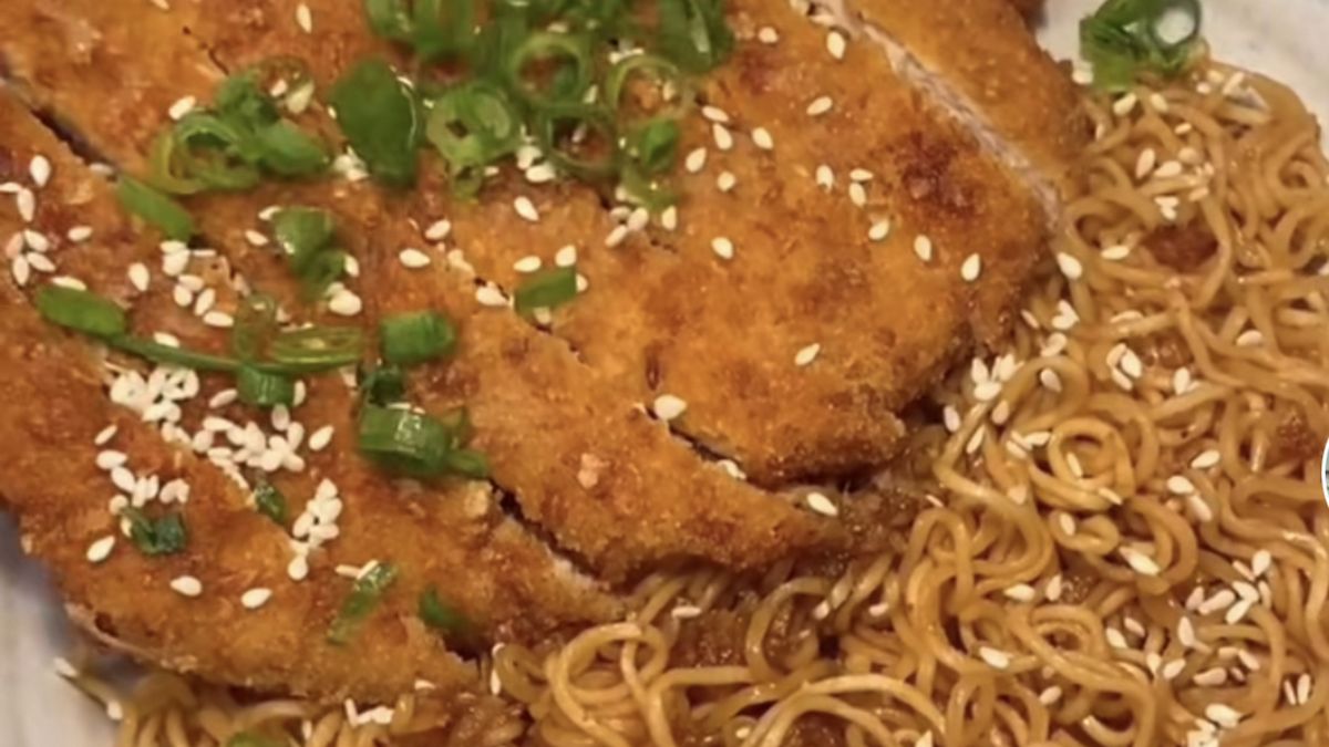 Schabowy po azjatycku. 