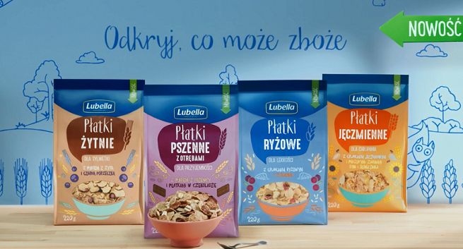 „Odkryj, co może zboże” w reklamie nowych płatków Lubella (wideo)