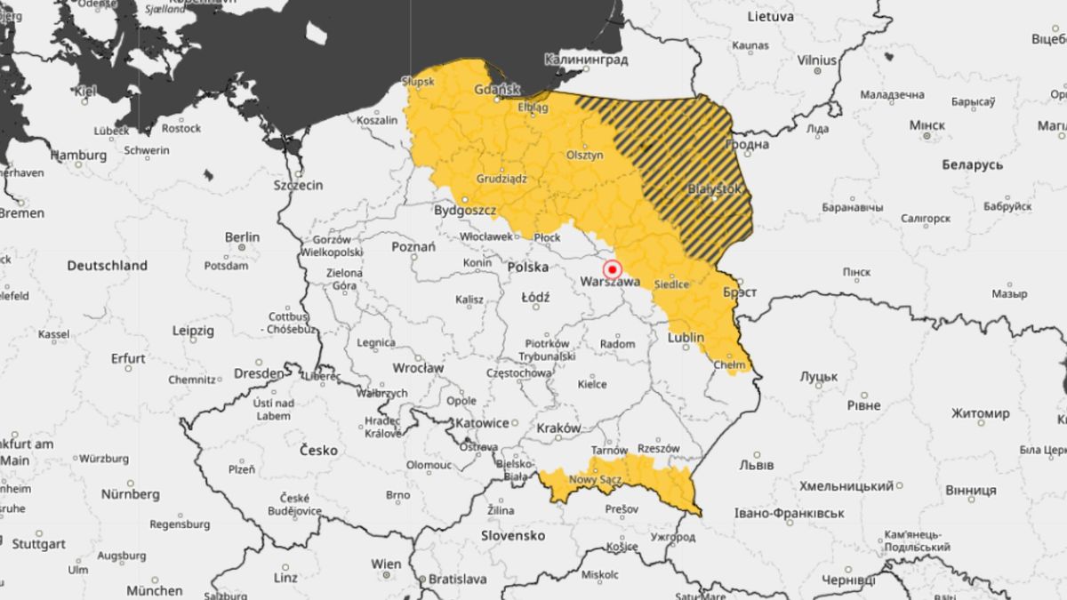 IMGW wydał alerty pogodowe