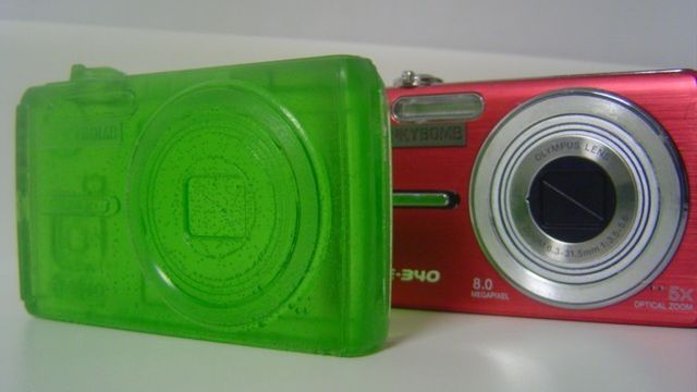 Mydlany Olympus FE-340 dla fotografa 1