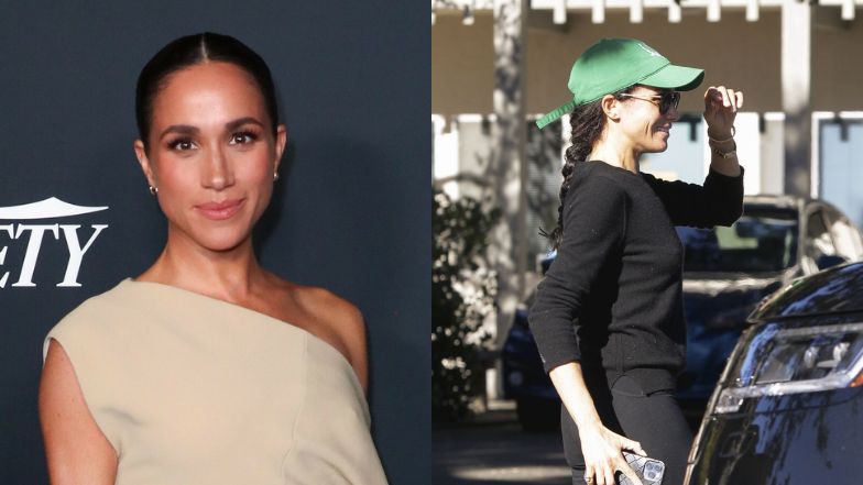 NATURALNA Meghan Markle zauważona podczas joggingu. Nawet będąc "incognito", stawia na DROGIE akcesoria (ZDJĘCIA)