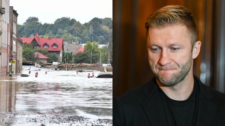 Jakub Błaszczykowski bardzo przejął się dramatem powodzian