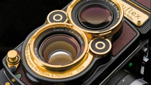 Deser na weekend: Rolleiflexy w 14-karatowym złocie 1