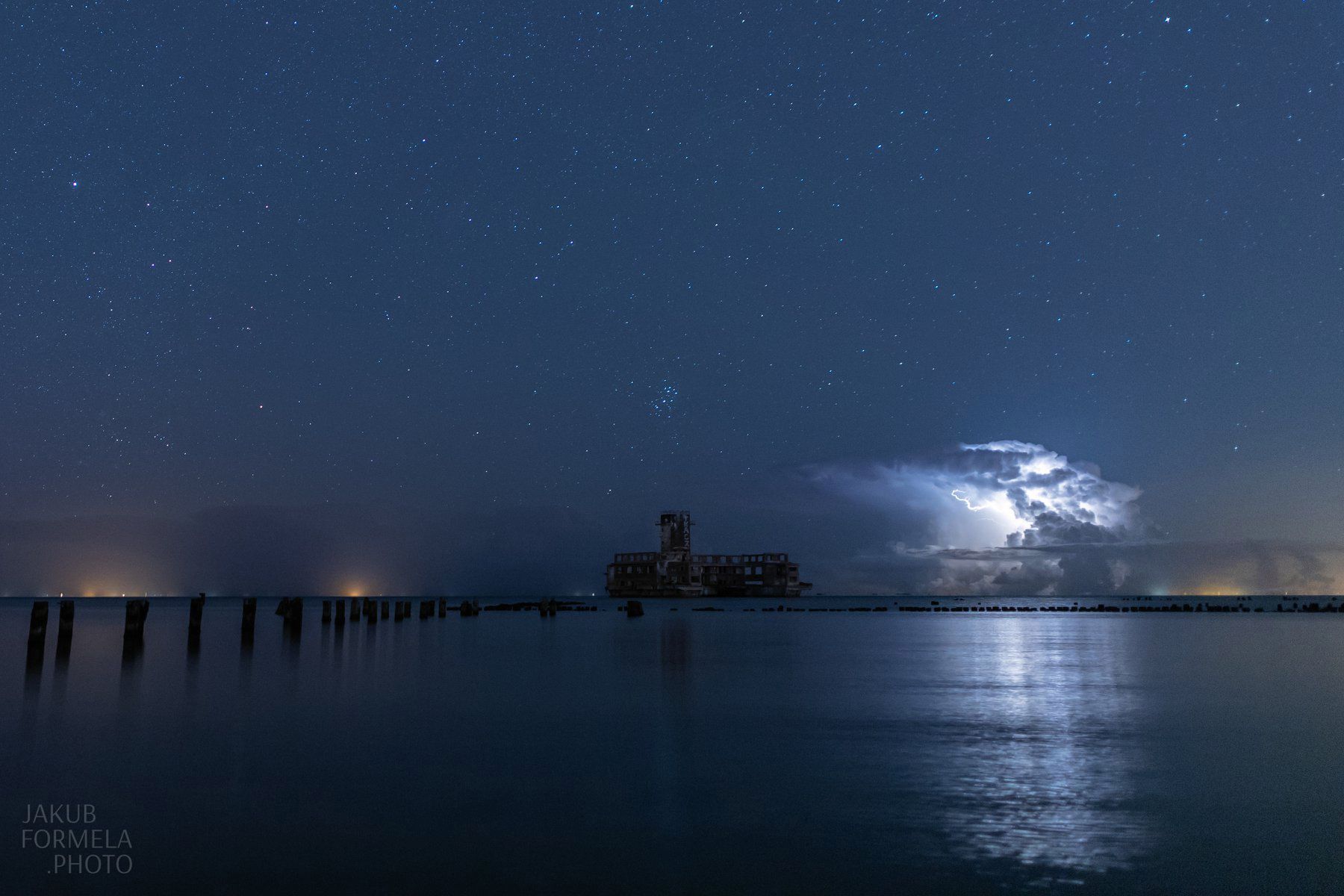 Burze nad Bałtykiem w noc Perseidów to marzenie każdego fotografa 3
