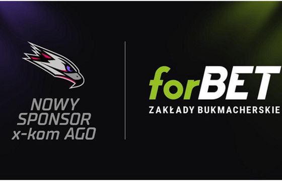 Bukmacher forBet sponsorem esportowców x-kom AGO
