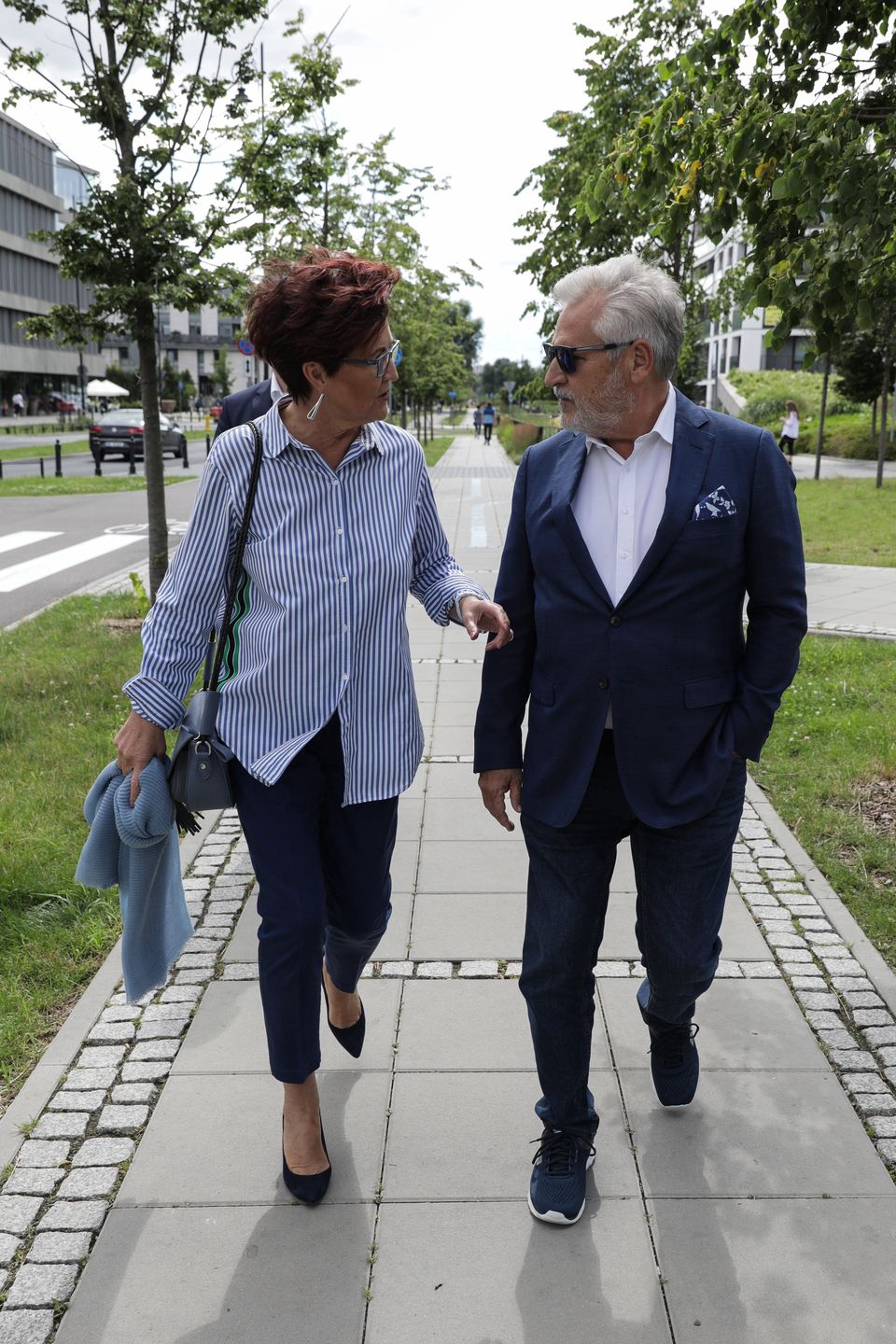 Aleksander Kwaśniewski z żoną Jolantą Kwaśniewską