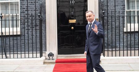 Andrzej Duda na pogrzebie Elżbiety II. Zaprosił króla Karola III do Polski