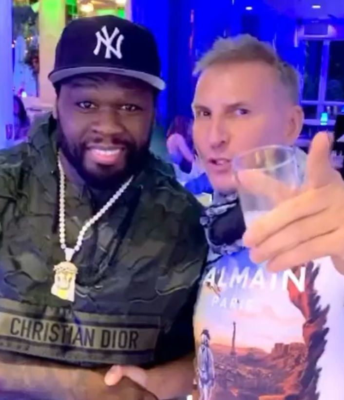 50 Cent i Krzysztof Gojdź