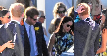 Książę Harry i Meghan Markle razem na ślubie znajomych! (FOTO)