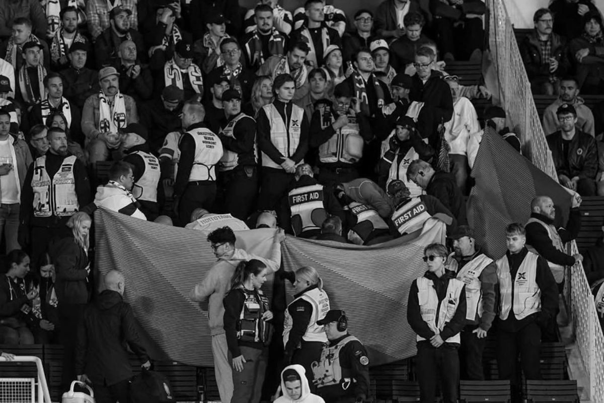 Zmarł kibic, który doznał ataku padaczki podczas meczu Finlandia