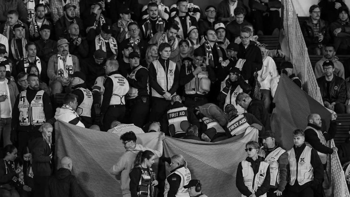 Zmarł kibic, który doznał ataku padaczki podczas meczu Finlandia