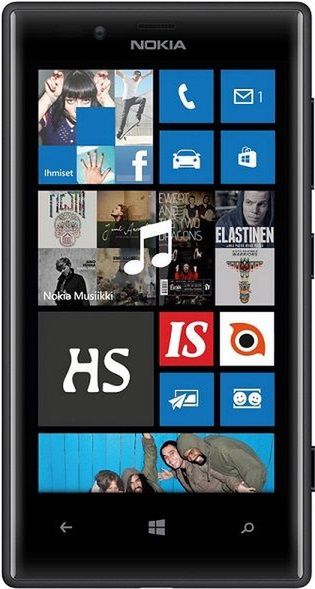 Nokia Lumia 720 pracuje na Windowsie dla urządzeń mobilnych.