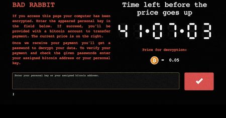 W Europie grasuje kolejne ransomware - Bad Rabbit
