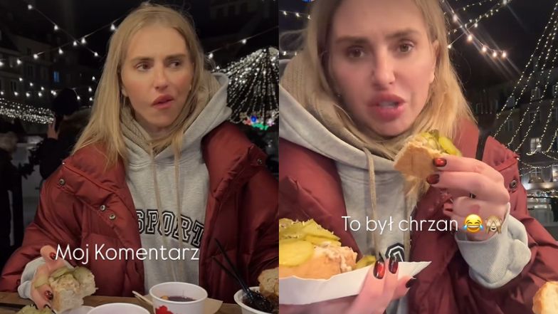 Monika Goździalska psioczy na warszawski jarmark świąteczny