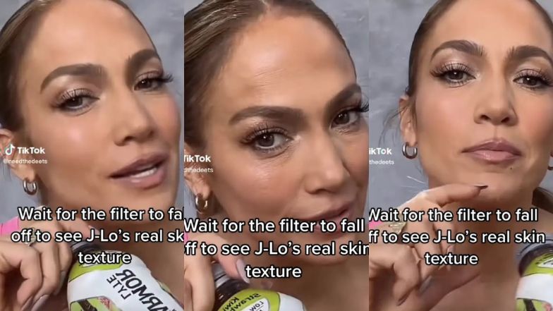 Jennifer Lopez wywołała dyskusję na temat filtrów i cery