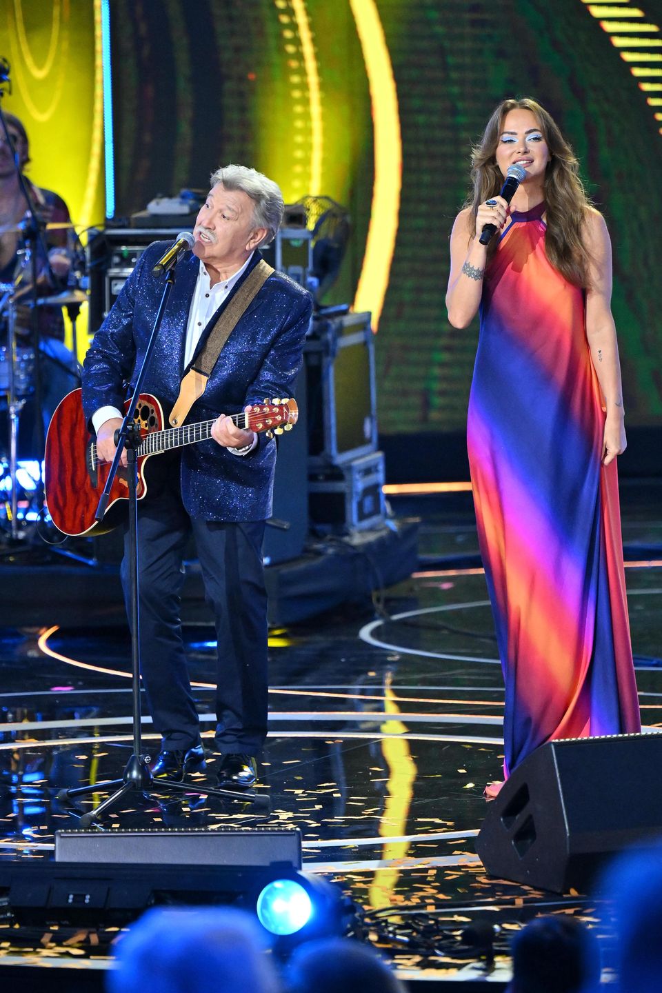 Andrzej Rybiński i Ania Rusowicz