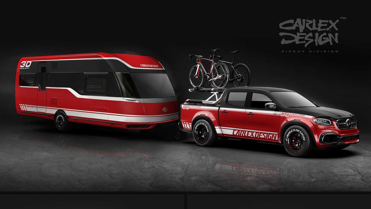 Mercedes Klasy X z Polski spodoba się wielbicielom rowerów