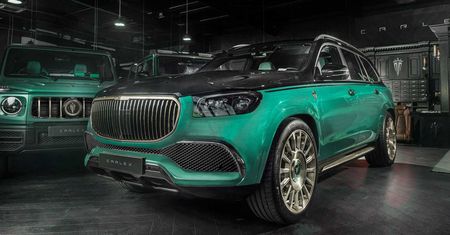 Mercedes-Maybach GLS z polskiego warsztatu. Miętówka na bogato