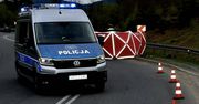 Straszna śmierć w majówkę. Na jezdni leżał żwir. Tragedia