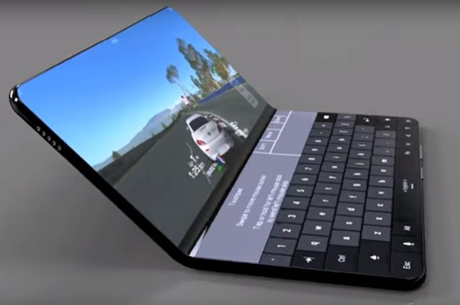 koncepcyjny render Huawei Mate X z maja 2018, blog.awok.com